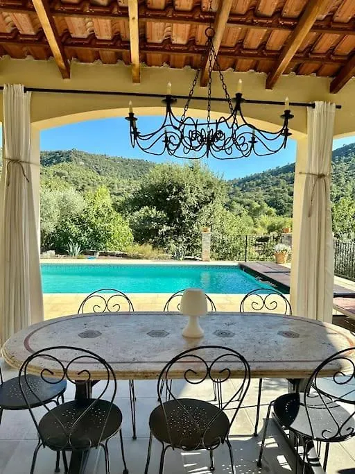 Villa Les Restanques - Piscine Et Petanque Rougiers