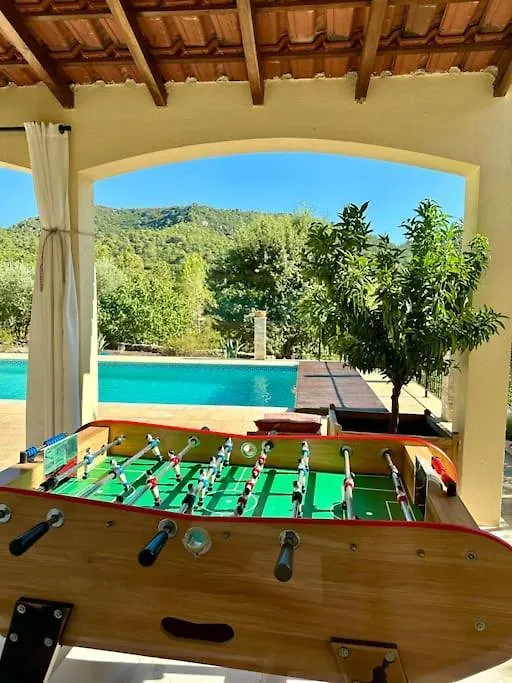 Villa Les Restanques - Piscine Et Petanque Rougiers